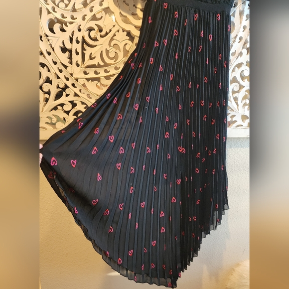 Maje Women's Black and Red Dress Size Small - Picture 6 of 14